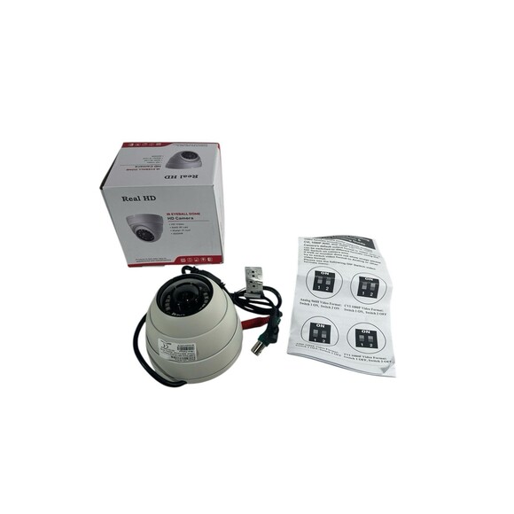 Real HD IR Eye Ball Dome Network Camera (White) - Picture 3 of 13